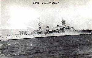 CROISEUR GLOIRE A ORAN - 1942